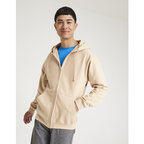 Sweat shirt zippé unisexe personnalisable en coton 280 gr/m² | JUST HOODS® AWDis - Rayan | pandacola - thumb