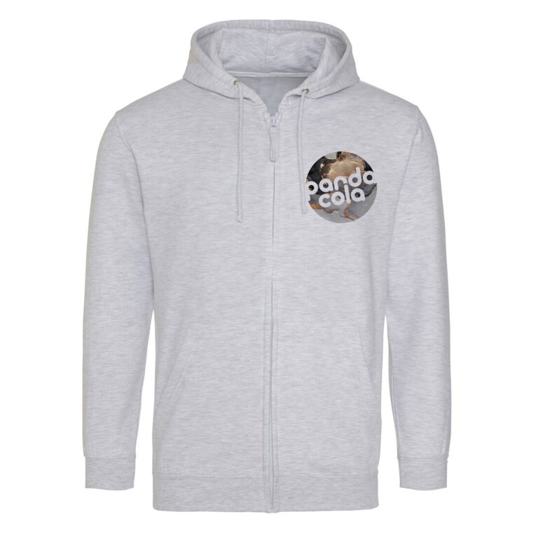 Sweat shirt zippé unisexe personnalisable en coton 280 gr/m² | JUST HOODS® AWDis - Rayan | pandacolach