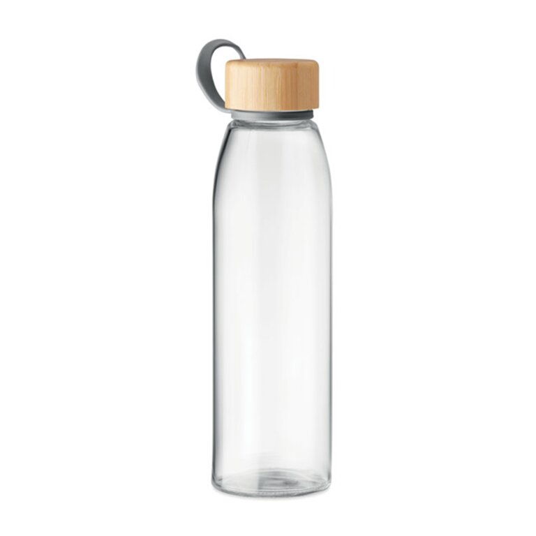 Bouteille personnalisée en verre avec attache 500 ml - Bouvaire | pandacola