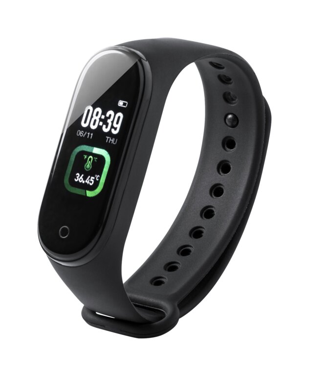 Bracelet publicitaire smart thermomètre bluetooth - Droy | pandacolach