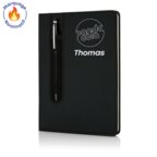 Carnet A5 personnalisable 160 pages lignées avec prénom et stylo tactile - Ulysse Own | pandacolach - thumb - 2