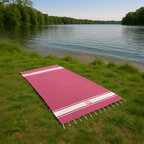 Fouta personnalisable en coton recyclé - Dodo uni 140G | pandacola - thumb - 3