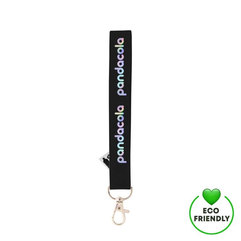 Porte-clés personnalisable en sublimation rPET avec lanière et mousqueton - Airaisse | pandacolach