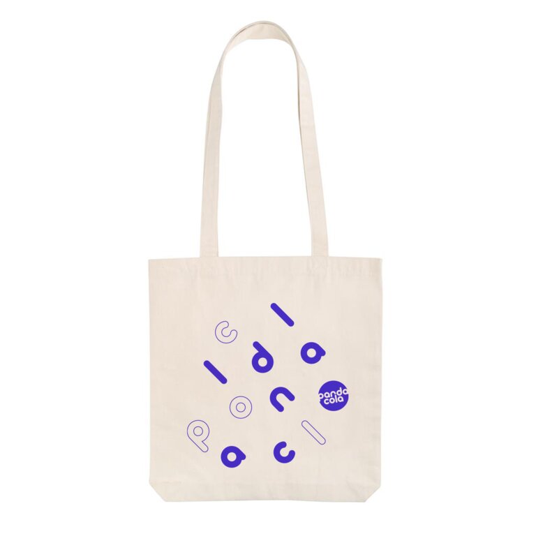 Sac personnalisable Tote bag en coton recyclé de couleur - Toti | Impact | pandacola