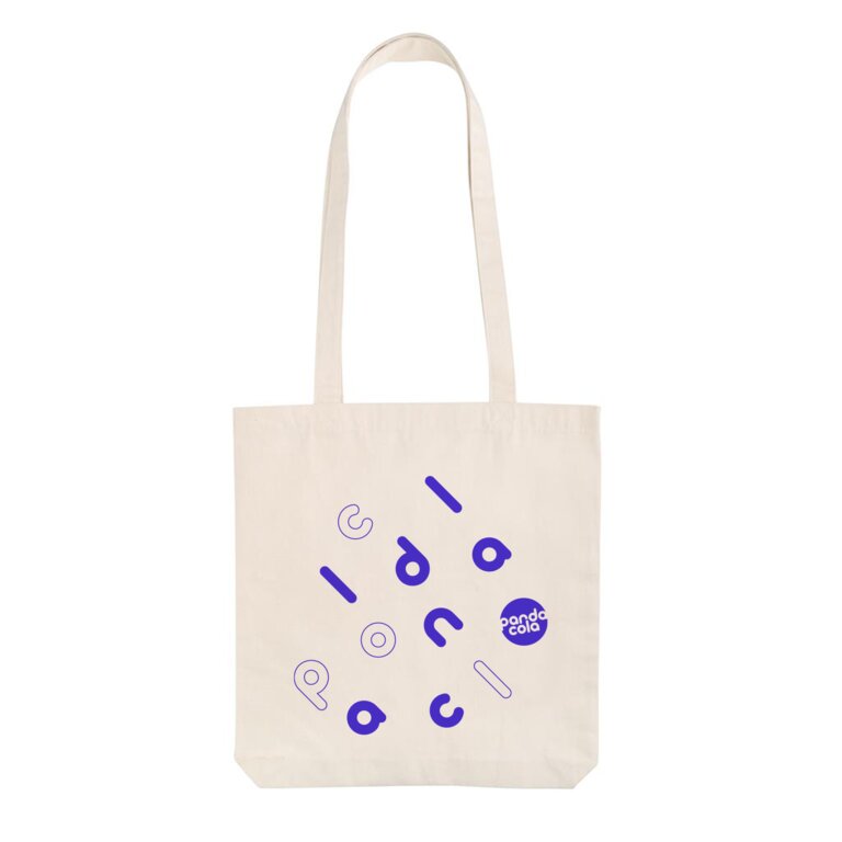 Sac personnalisable Tote bag en coton recyclé de couleur - Toti | Impact | pandacolach