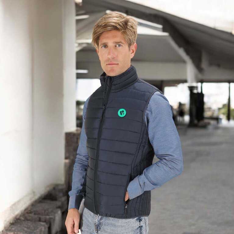 Doudoune sans manches personnalisable 100% polyester 60 gr/m² - Vancouver | pandacolach