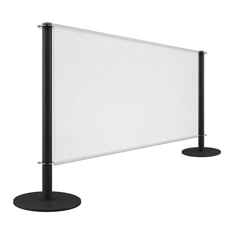 Barrière de terrasse 1 face en PVC 110g/m² de longueur 150 cm - Gijo | pandacolach