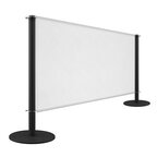 Barrière de terrasse 1 face en PVC 110g/m² de longueur 150 cm - Gijo | pandacolach - thumb