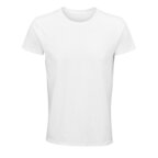 T-shirt personnalisable en coton bio 150 gr/m² - Crusader White | pandacola - thumb