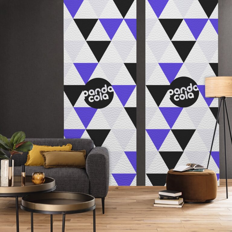 Tapisserie personnalisable effet cuir - Leni | pandacolach - 3