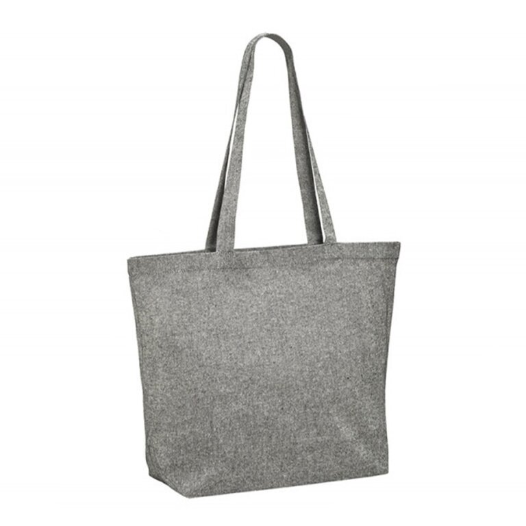 Sac personnalisable chiné en coton recyclé 150 gr/m² - Baiti | pandacola