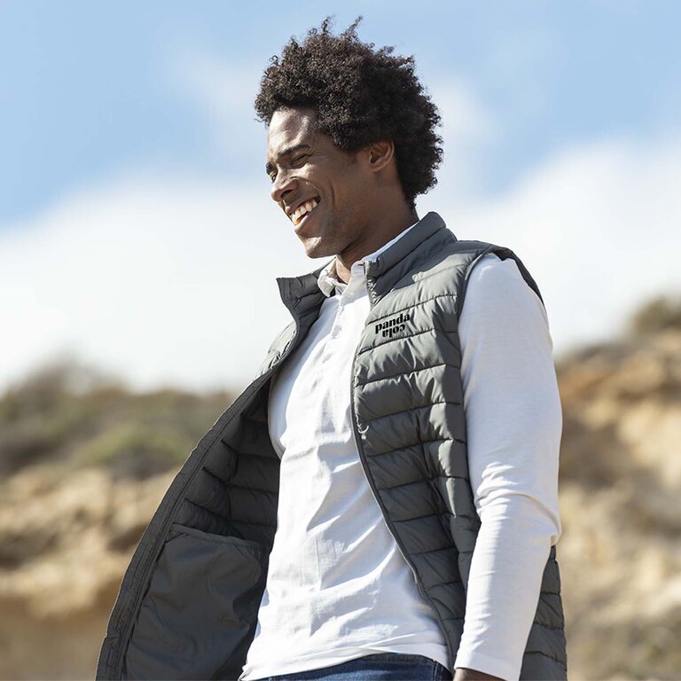 Doudoune sans manches personnalisable 100% polyester rPET - Calgary | pandacolach