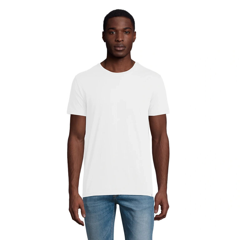 T-shirt personnalisé Made in France en coton peigné 150 gr/m² | ATF® - Leon white | pandacola