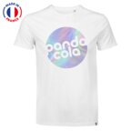 T-shirt personnalisé Made in France en coton peigné 150 gr/m² | ATF® - Leon white | pandacola - thumb - 3