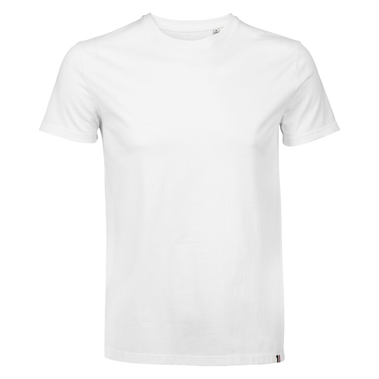 T-shirt personnalisé Made in France en coton peigné 150 gr/m² | ATF® - Leon white | pandacolach