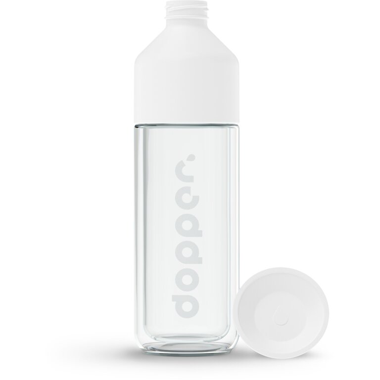 Gourde personnalisable isotherme en verre borosilicate 450 ml | DOPPER® - Ligtu Iso | pandacolach - 1
