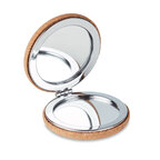 Miroir de poche personnalisé double face en revêtement liège - Guapa Cork | pandacolach - thumb - 2