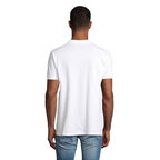 Polo promotionnel blanc homme en coton biologique à manches courtes 170 gr/m² - Planet | pandacola - thumb - 1