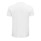 Polo promotionnel blanc homme en coton biologique à manches courtes 170 gr/m² - Planet | pandacola - thumb - 1