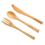 Set de 3 couverts en bambou - Otaru | pandacola - thumb