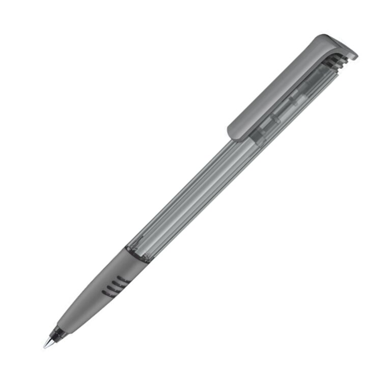 Stylo à bille promotionnel à grip coloré - Super Hit Grip Clear | Senator® | pandacolach