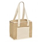 Sac isotherme personnalisable avec poche en coton - Cotta | pandacola - thumb