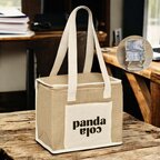 Sac isotherme personnalisable avec poche en coton - Cotta | pandacola - thumb - 1