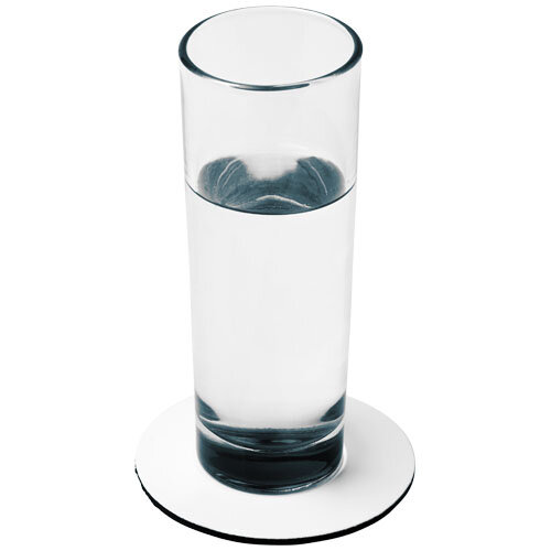 Sous-verre rond personnalisé base en mousse noir - Benton | Q-Mat® | pandacola - 3