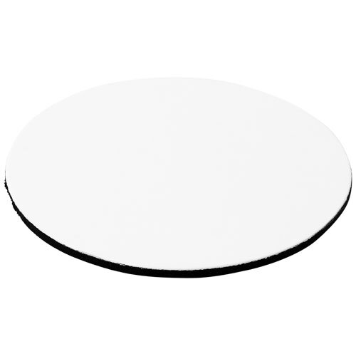Sous-verre rond personnalisé base en mousse noir - Benton | Q-Mat® | pandacolach