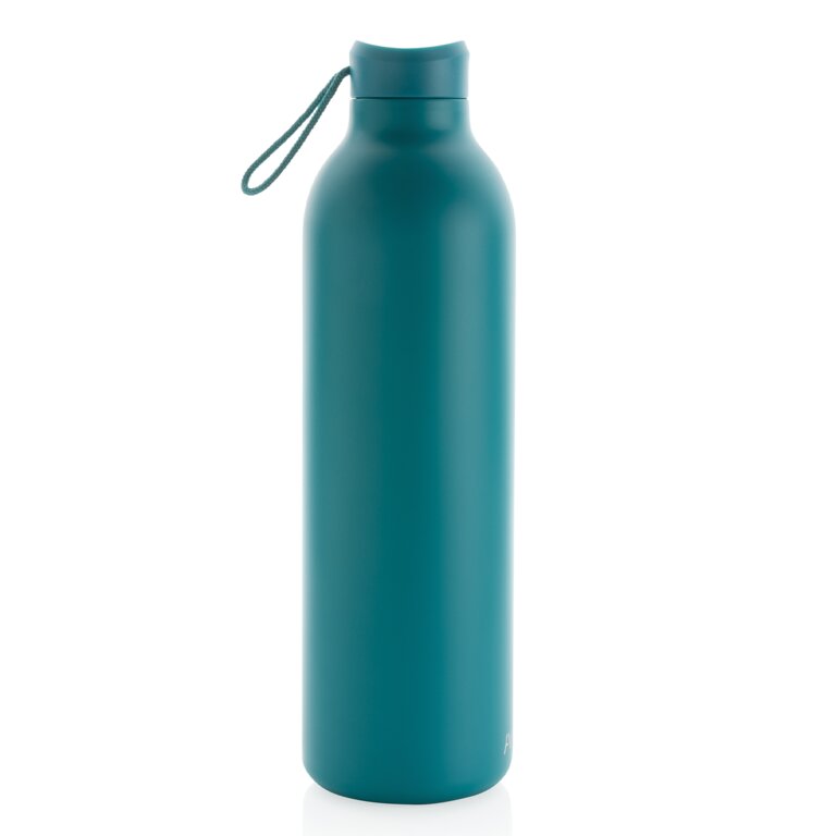 Bouteille personnalisée isotherme double paroi en acier recyclé 1L | Avira® - Myla | pandacolach