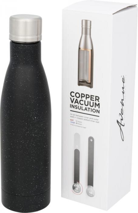 Bouteille publicitaire tachetée en acier inoxydable double paroi 500 ml - Pali | pandacola - 2
