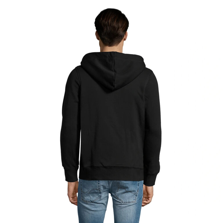 Veste zippée personnalisable doublée à capuche en coton 280 gr/m² - Sherpa | pandacola - 1