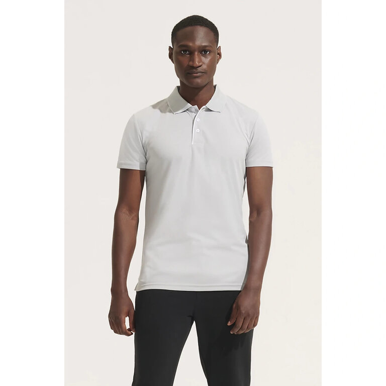 Polo blanc personnalisable sport homme 180 gr/m² - Performer | pandacola