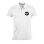 Polo blanc personnalisable sport homme 180 gr/m² - Performer | pandacola - thumb - 3