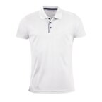 Polo blanc personnalisable sport homme 180 gr/m² - Performer | pandacola - thumb