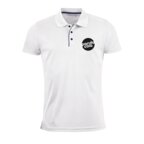 Polo blanc personnalisable sport homme 180 gr/m² - Performer | pandacolach - thumb - 3