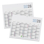 Calendrier de banque publicitaire rigide Made In France 27x20,8 cm - Calmini | pandacolach - thumb - 4