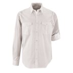 Chemise personnalisée en coton popeline lavé 110 gr/m² - Burma | pandacola - thumb