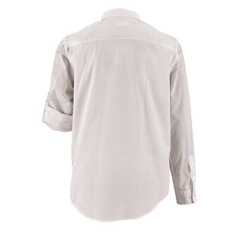 Chemise personnalisée en coton popeline lavé 110 gr/m² - Burma | pandacolach - 1