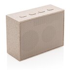 Mini enceinte publicitaire Bluetooth 5.0 3W en fibre de paille - Denla | pandacola - thumb - 2