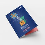 Carte de vœux musicale personnalisable "Vive le vent" - Vento | pandacolach - thumb - 1