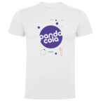 T-shirt publicitaire mixte blanc à manches courtes col quadruple épaisseur 165 gr/m² - Kobe | pandacolach - thumb - 1