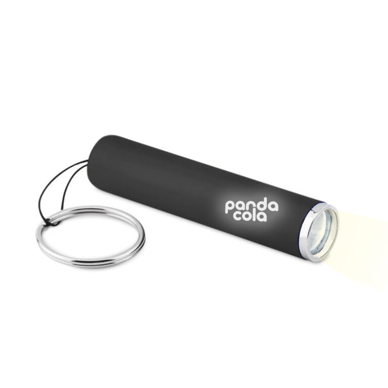 Lampe torche/porte-clés avec logo gravé lumineux LED - Sanlight | pandacola