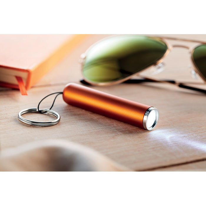 Lampe torche/porte-clés avec logo gravé lumineux LED - Sanlight | pandacola - 3