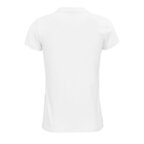 Polo promotionnel blanc femme en coton biologique à manches courtes 170 gr/m² - Planet | pandacola - thumb - 1