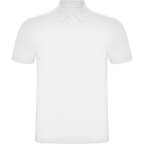 Polo publicitaire blanc homme avec col en côte 180 gr/m² - Okazaki | pandacola - thumb