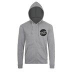 Sweat personnalisée mixte zippée à capuche 300 gr/m² - Stone | pandacolach - thumb - 3