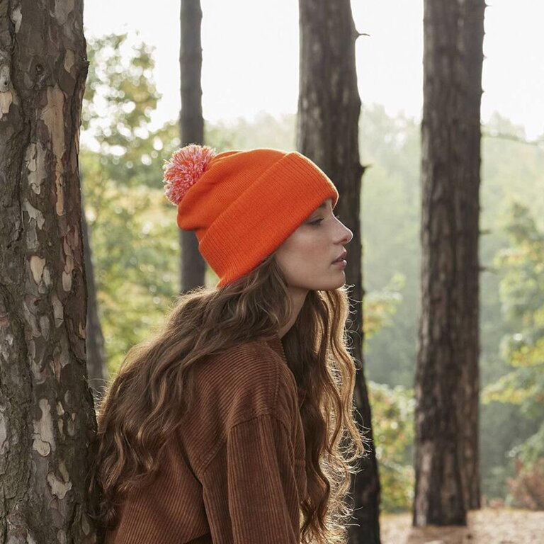 Bonnet personnalisable avec pompom | BEECHFIELD® - Pinom | pandacolach - 2