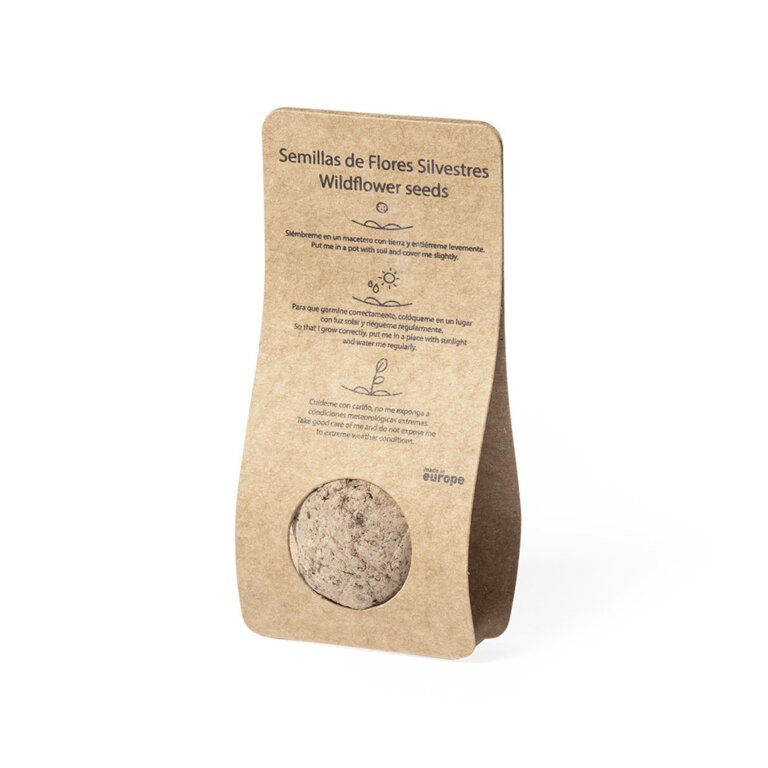 Bombe de graines personnalisable à planter - Mussy | pandacolach - 1