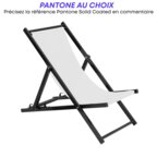 Chaise chilienne personnalisable en aluminium - Handor | pandacola - thumb